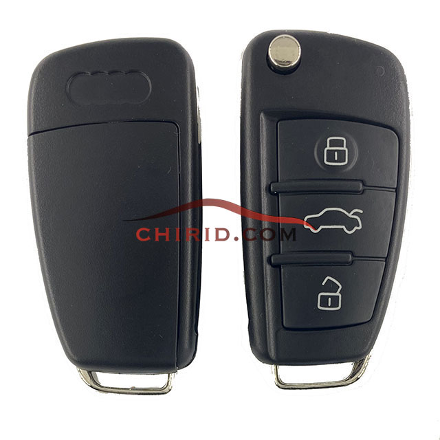 Audi Keyless A6L Q7 3 button remote key with 8E chip & 868mhz FSK